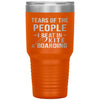 Funny Kiteboarder Tumbler Tears Of The People I Beat In Kiteboarding Laser Etched 30oz Stainless Steel