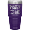 Funny Kiteboarder Tumbler Tears Of The People I Beat In Kiteboarding Laser Etched 30oz Stainless Steel