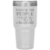 Funny Kiteboarder Tumbler Tears Of The People I Beat In Kiteboarding Laser Etched 30oz Stainless Steel