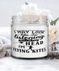 Funny Kites Candle I May Look Like I'm Listening But In My Head I'm Flying Kites 9oz Vanilla Scented Candles Soy Wax
