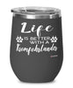 Funny Kromfohrlander Dog Wine Glass Life Is Better With A Kromfohrlander 12oz Stainless Steel