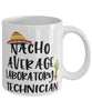 Funny Laboratory Technician Mug Nacho Average Laboratory Technician Coffee Mug 11oz White