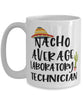 Funny Laboratory Technician Mug Nacho Average Laboratory Technician Coffee Cup 15oz White