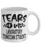 Funny Laboratory Technician Professor Teacher Mug Tears Of My Laboratory Technician Students Coffee Cup White