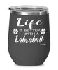 Funny Labrabull Dog Wine Glass Life Is Better With A Labrabull 12oz Stainless Steel