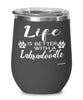 Funny Labradoodle Dog Wine Glass Life Is Better With A Labradoodle 12oz Stainless Steel