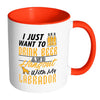 Funny Labrador Mug Just Want To Drink Beer And White 11oz Accent Coffee Mugs