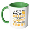Funny Labrador Mug Just Want To Drink Beer And White 11oz Accent Coffee Mugs