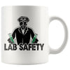 Funny Labrador Mug Lab Safety 11oz White Coffee Mugs