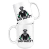 Funny Labrador Mug Lab Safety 15oz White Coffee Mugs