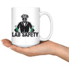 Funny Labrador Mug Lab Safety 15oz White Coffee Mugs