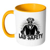 Funny Labrador Mug Lab Safety White 11oz Accent Coffee Mugs