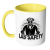 Funny Labrador Mug Lab Safety White 11oz Accent Coffee Mugs