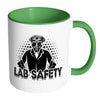 Funny Labrador Mug Lab Safety White 11oz Accent Coffee Mugs