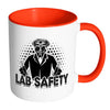 Funny Labrador Mug Lab Safety White 11oz Accent Coffee Mugs