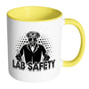 Funny Labrador Mug Lab Safety White 11oz Accent Coffee Mugs