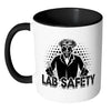 Funny Labrador Mug Lab Safety White 11oz Accent Coffee Mugs