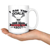 Funny Lacrosse Mug Im The Goalie Your Coach Warned About 15oz White Coffee Mugs