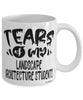 Funny Landscape Architecture Professor Teacher Mug Tears Of My Landscape Architecture Students Coffee Cup White