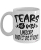 Funny Landscape Architecture Professor Teacher Mug Tears Of My Landscape Architecture Students Coffee Cup White