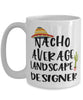 Funny Landscape Designer Mug Nacho Average Landscape Designer Coffee Cup 15oz White