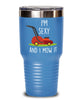Funny Landscaper Gardening Tumbler I'm Sexy And I Mow It 20oz 30oz Stainless Steel
