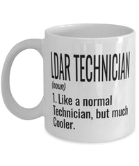 Funny LDAR Technician Mug Like A Normal Technician But Much Cooler Coffee Cup 11oz 15oz White