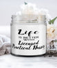 Funny Licensed Practical Nurse Candle Life Is Better With Licensed Practical Nurses 9oz Vanilla Scented Candles Soy Wax