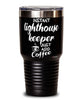 Funny Lighthouse Keeper Tumbler Instant Lighthouse Keeper Just Add Coffee 30oz Stainless Steel Black