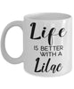 Funny Lilac Rabbit Mug Life Is Better With A Lilac Coffee Cup 11oz 15oz White