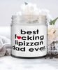 Funny Lipizzan Horse Candle B3st F-cking Lipizzan Dad Ever 9oz Vanilla Scented Candles Soy Wax