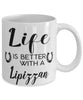 Funny Lipizzan Horse Mug Life Is Better With A Lipizzan Coffee Cup 11oz 15oz White