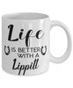 Funny Lippitt Horse Mug Life Is Better With A Lippitt Coffee Cup 11oz 15oz White