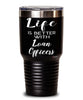 Funny Loan Officer Tumbler Life Is Better With Loan Officers 30oz Stainless Steel Black