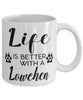 Funny Lowchen Dog Mug Life Is Better With A Lowchen Coffee Cup 11oz 15oz White