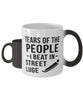 Funny Lugers Mug Tears Of The People I Beat In Street Luge Coffee Mug Color Changing 11oz