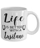 Funny Lusitano Horse Mug Life Is Better With A Lusitano Coffee Cup 11oz 15oz White