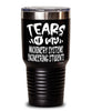 Funny Machinery Systems Engineering Professor Teacher Tumbler Tears Of My Machinery Systems Engineering Students 30oz Stainless Steel Black