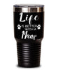 Funny Manx Cat Tumbler Life Is Better With A Manx 30oz Stainless Steel Black