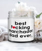 Funny Marchador Horse Candle B3st F-cking Marchador Dad Ever 9oz Vanilla Scented Candles Soy Wax