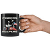 Funny Mars Rover Mug Finders Keepers 11oz Black Coffee Mugs