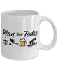 Funny Matball Mug Adult Humor Plan For Today Matball Coffee Mug 11oz 15oz White