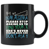 Funny Math Mug Dear Algebra Please Stop Asking 11oz Black Coffee Mugs