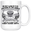 Funny Mechanic Mug My Craft Allows Me To Fix Anything In 15oz White Coffee Mugs