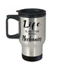 Funny Mechanic Travel Mug life Is Better With Mechanics 14oz Stainless Steel