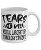 Funny Medical Laboratory Technology Professor Teacher Mug Tears Of My Medical Laboratory Technology Students Coffee Cup White