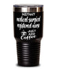 Funny Medical-Surgical Registered Nurse Tumbler Instant Medical-Surgical Registered Nurse Just Add Coffee 30oz Stainless Steel Black