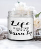 Funny Meissner Lop Rabbit Candle Life Is Better With A Meissner Lop 9oz Vanilla Scented Candles Soy Wax