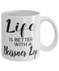 Funny Meissner Lop Rabbit Mug Life Is Better With A Meissner Lop Coffee Cup 11oz 15oz White