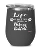 Funny Mekong Bobtail Cat Wine Glass Life Is Better With A Mekong Bobtail 12oz Stainless Steel Black